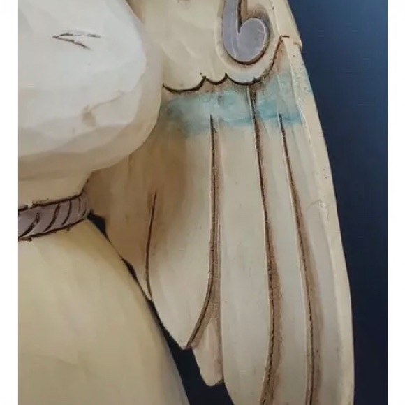 Jim Shore Christmas Angel Peace to All Woodland Animals Deer Fox Racoon Bunny - Picture 7 of 11